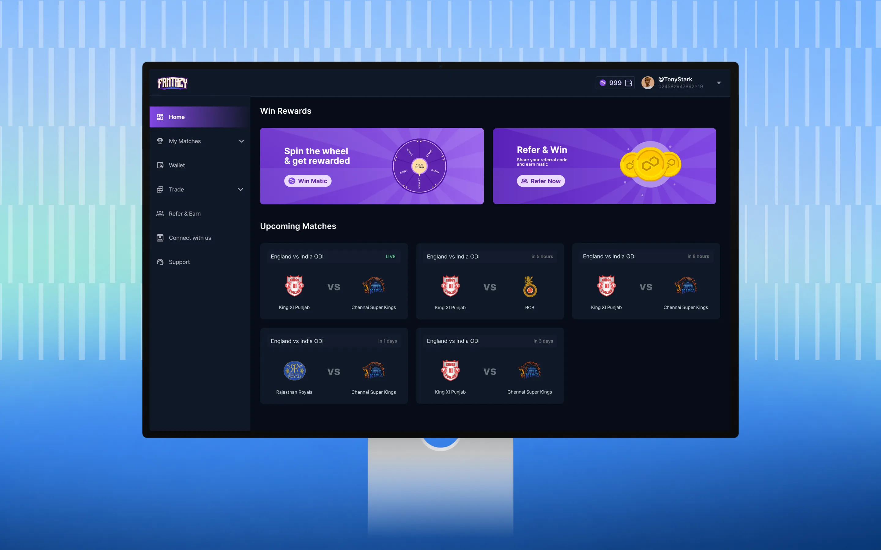 Fantazy — Fantazy is a decentralized fantasy sports platform that integrates Web3 and crypto to provide users with a transparent, secure, and engaging fantasy gaming experience.