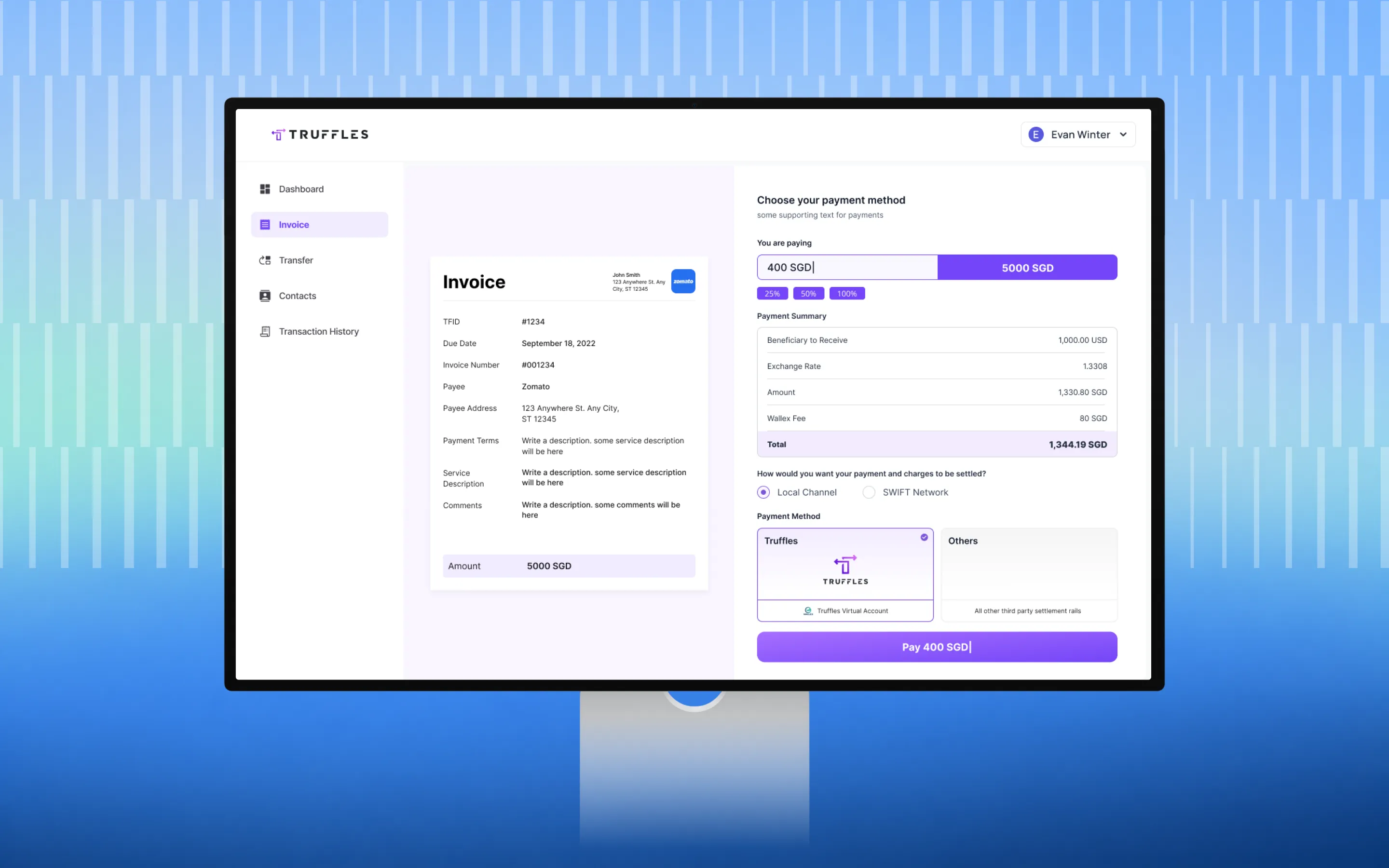 Truffles — Truffles is a suite of enterprise tools for web3 and commodity companies that supports payments in crypto and fiat, and helps user establish business friendly fiat accounts.